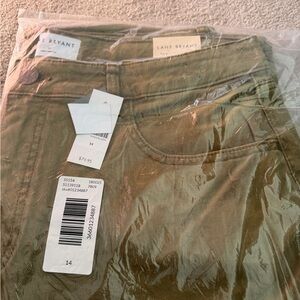 Lane Bryant Women's Olive Jeans
